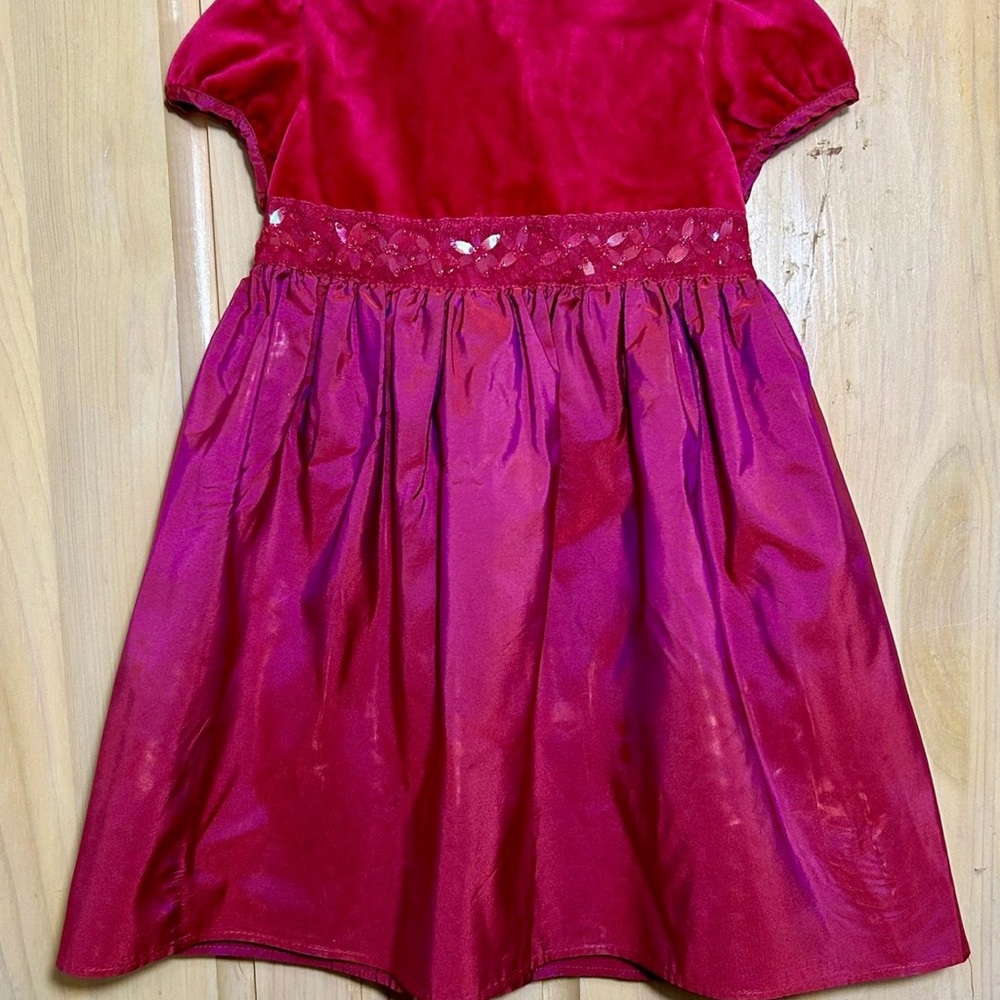 Elegant Burgundy Dress